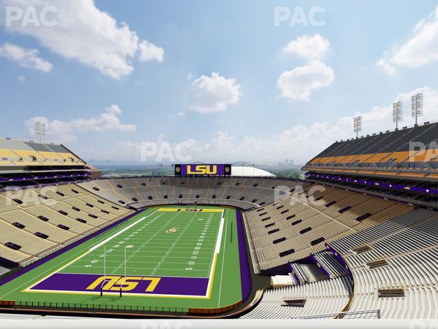 Tiger Stadium - Section Club 556 Seat View