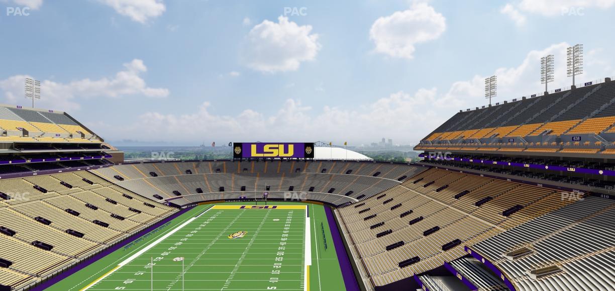 Tiger Stadium - Section Club 556 Seat View