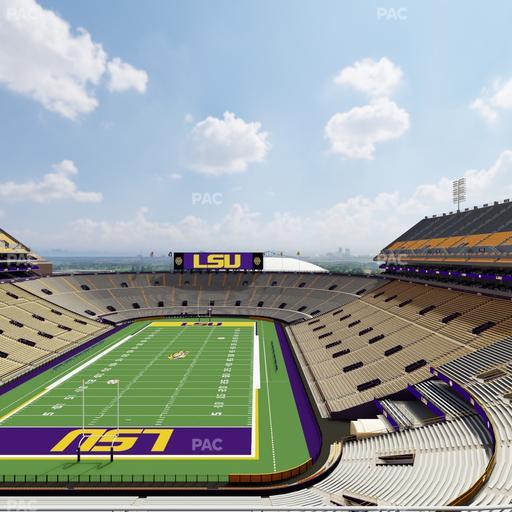 Tiger Stadium - Section Club 556 Seat View