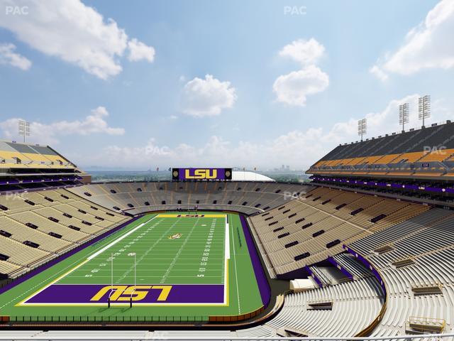 Tiger Stadium - Section Club 556 Seat View