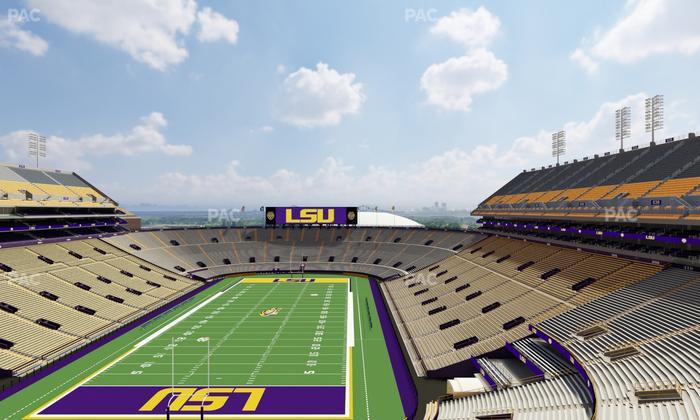 Tiger Stadium - Section Club 556 Seat View