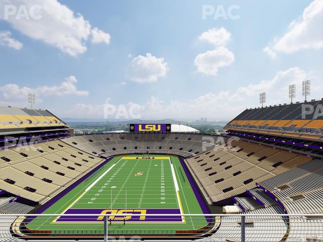 Tiger Stadium - Section Club 557 Seat View