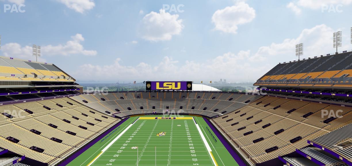 Tiger Stadium - Section Club 558 Seat View