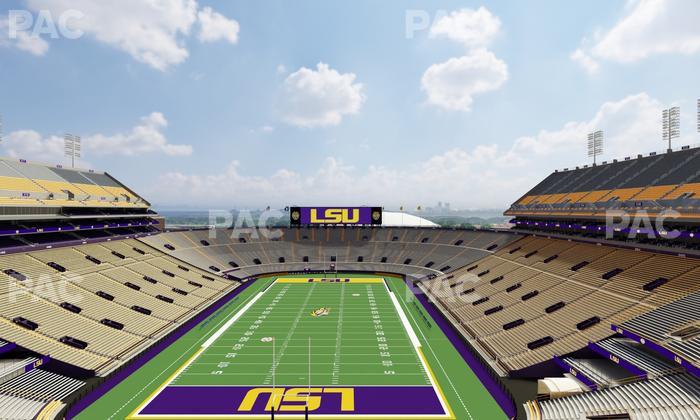 Tiger Stadium - Section Club 558 Seat View