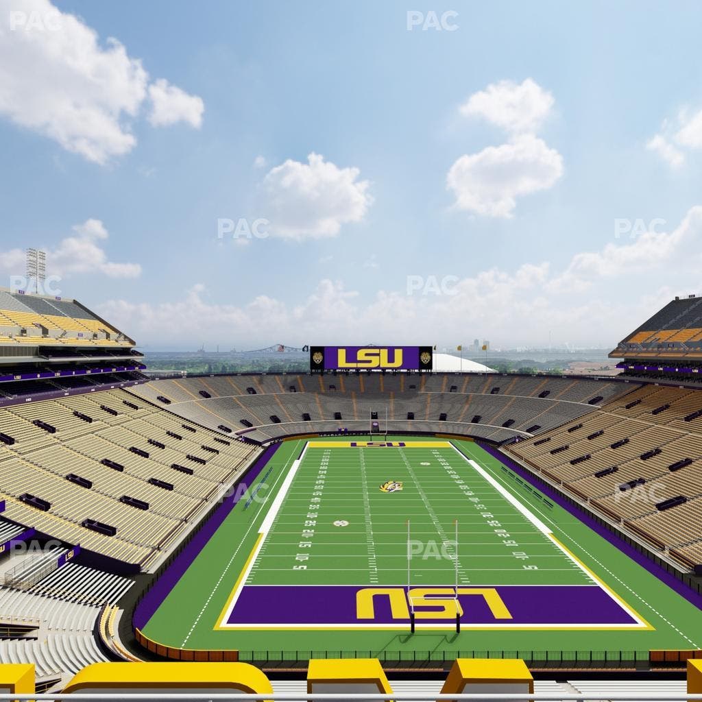 Tiger Stadium - Section Club 560 Seat View