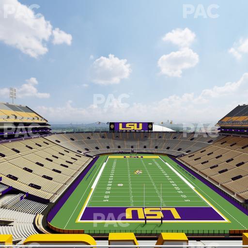 Tiger Stadium - Section Club 560 Seat View