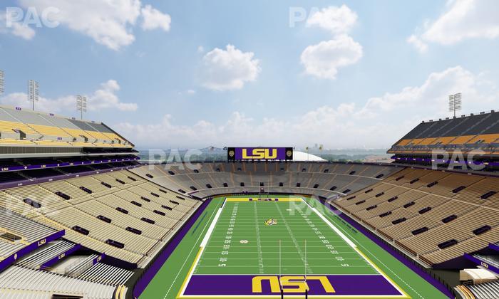 Tiger Stadium - Section Club 560 Seat View