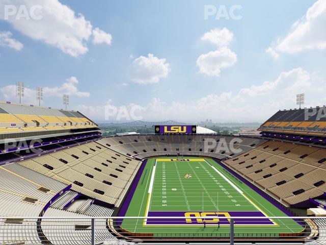 Tiger Stadium - Section Club 561 Seat View