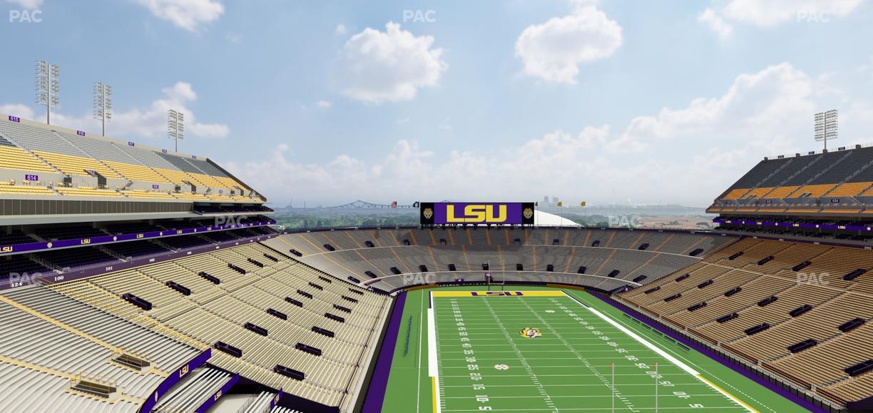 Tiger Stadium - Section Club 562 Seat View