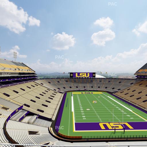 Tiger Stadium - Section Club 562 Seat View