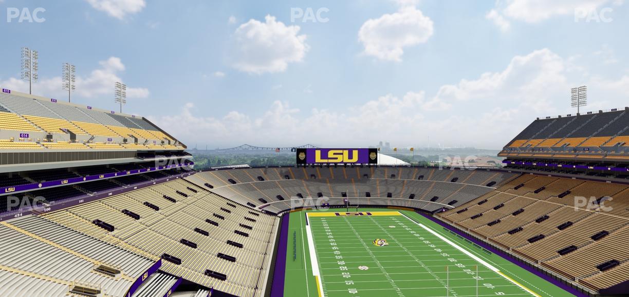 Tiger Stadium - Section Club 562 Seat View