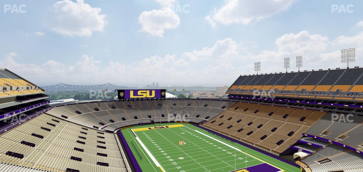 Tiger Stadium - Section Club 565 Seat View