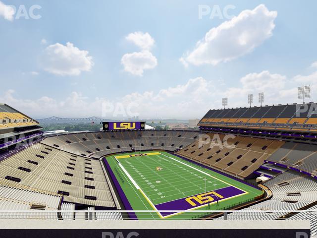 Tiger Stadium - Section Club 565 Seat View