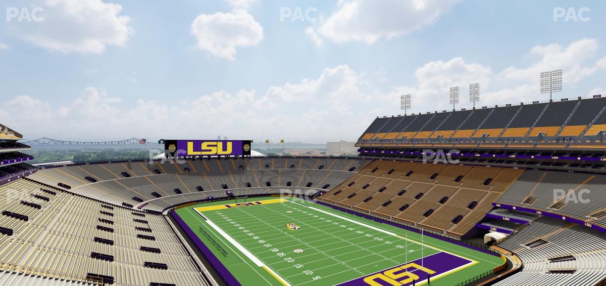 Tiger Stadium - Section Club 566 Seat View