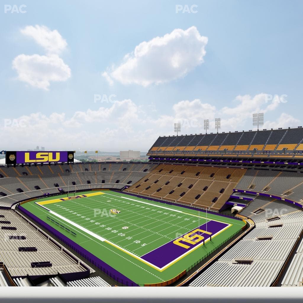 Tiger Stadium - Section Club 568 Seat View