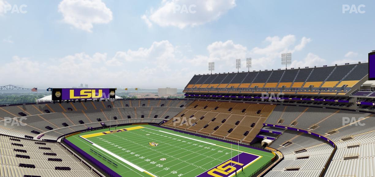 Tiger Stadium - Section Club 568 Seat View