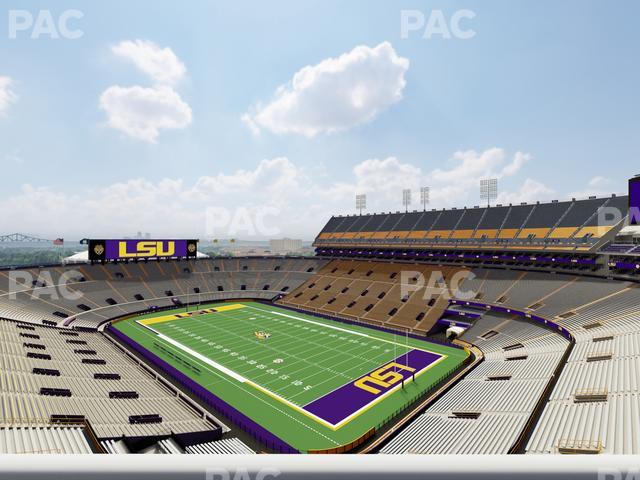 Tiger Stadium - Section Club 568 Seat View
