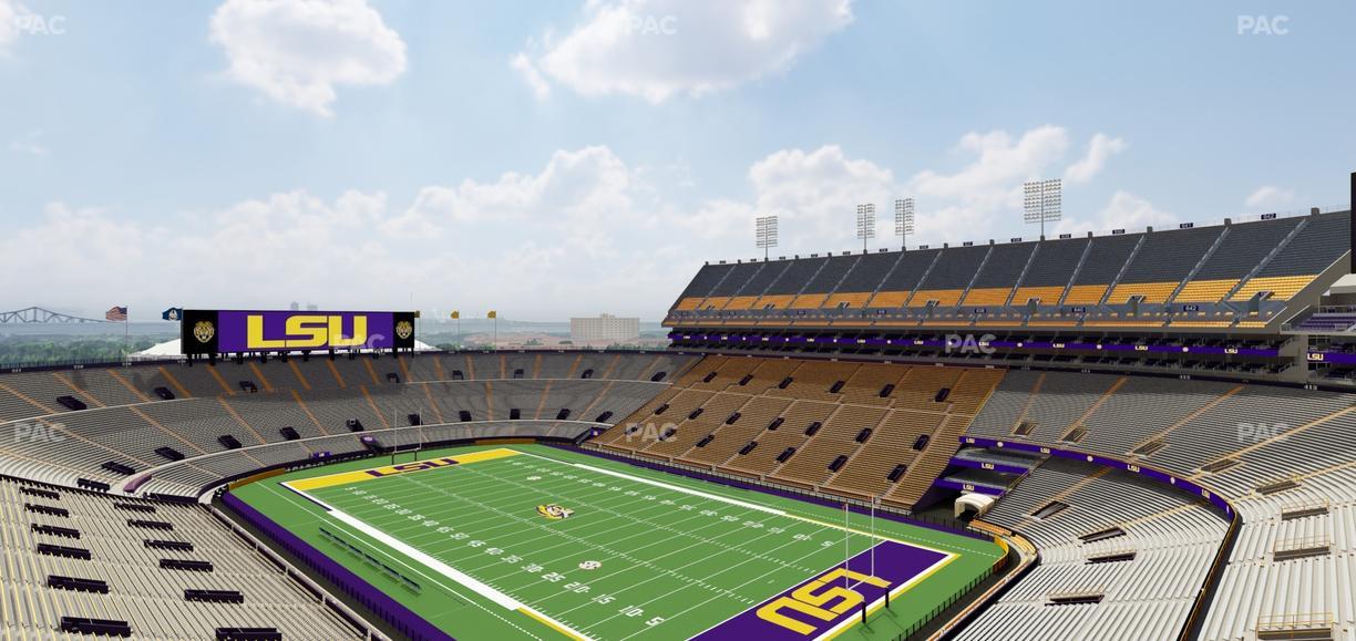 Tiger Stadium - Section Club 568 Seat View