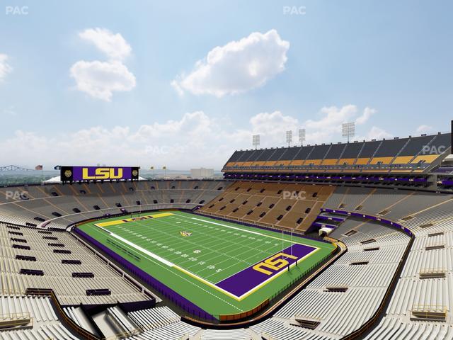 Tiger Stadium - Section Club 568 Seat View