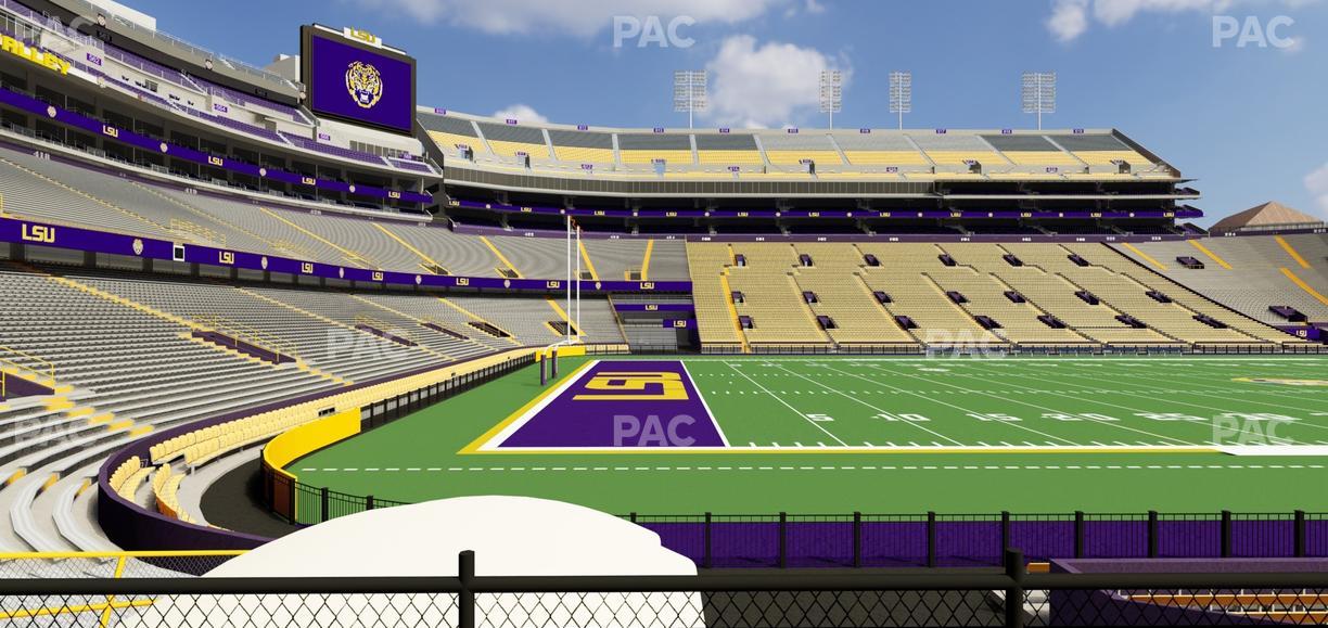 Tiger Stadium - Section East Bleachers 2 Seat View