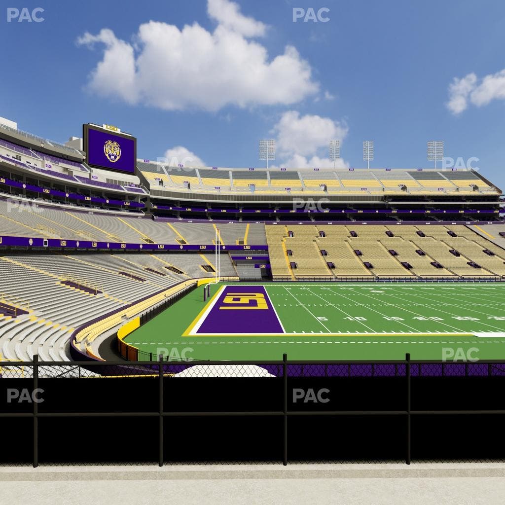 Tiger Stadium - Section East Bleachers 3 Seat View
