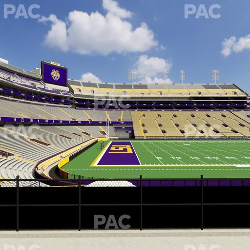 Tiger Stadium - Section East Bleachers 3 Seat View