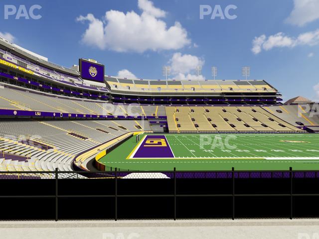 Tiger Stadium - Section East Bleachers 3 Seat View