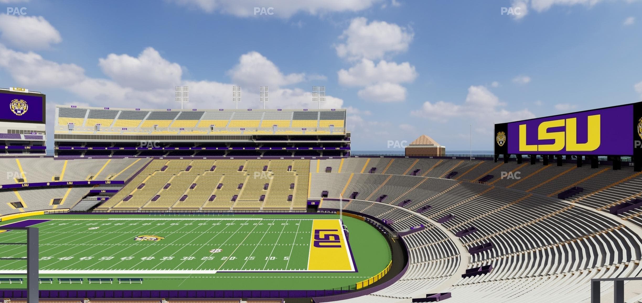 Tiger Stadium - Section Suite 103 Seat View
