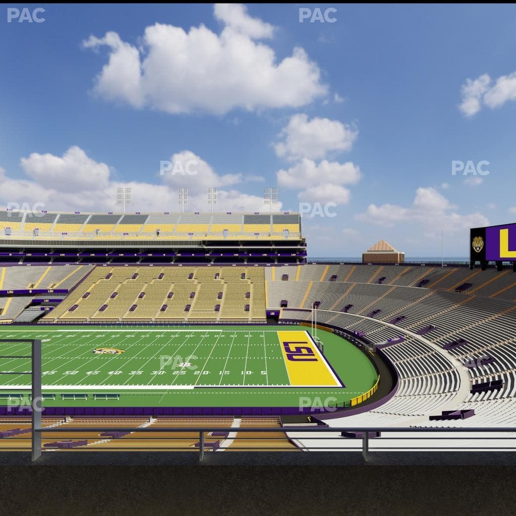 Tiger Stadium - Section Suite 105 Seat View