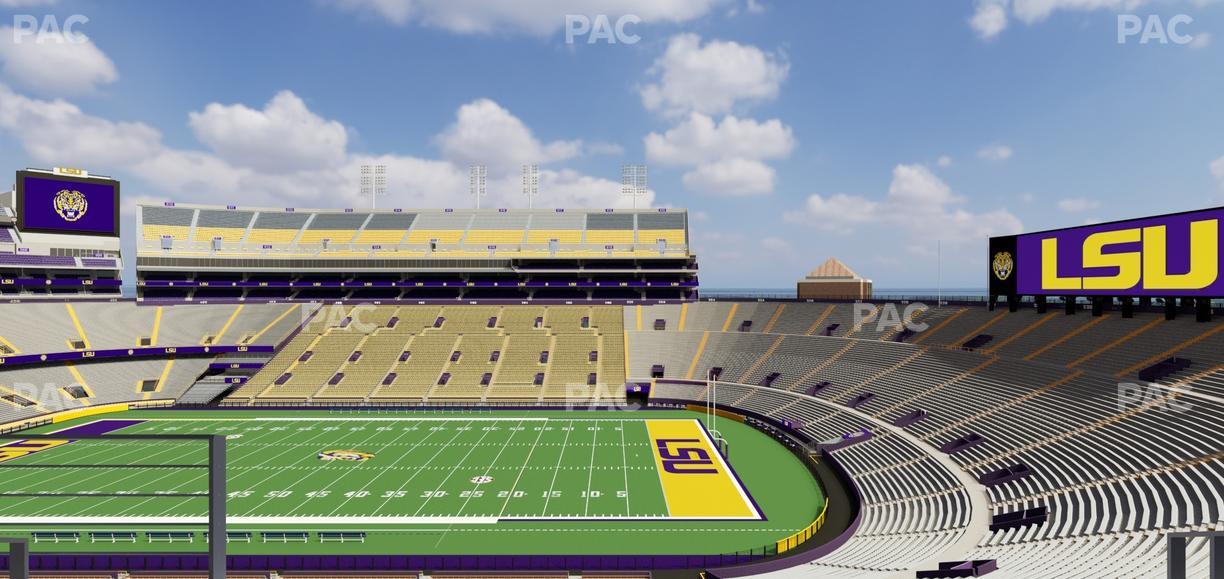 Tiger Stadium - Section Suite 105 Seat View