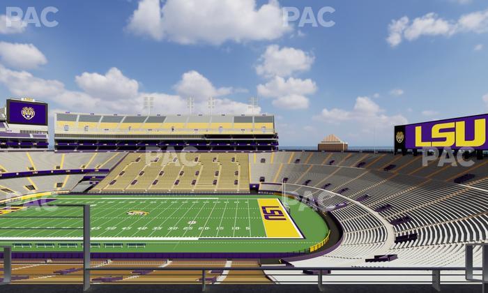 Tiger Stadium - Section Suite 105 Seat View