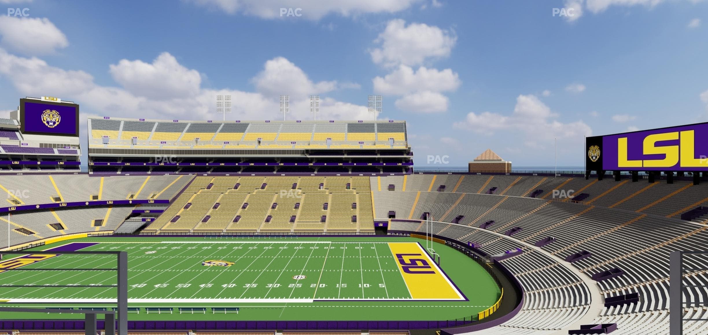 Tiger Stadium - Section Suite 106 Seat View