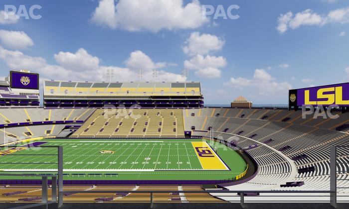 Tiger Stadium - Section Suite 106 Seat View