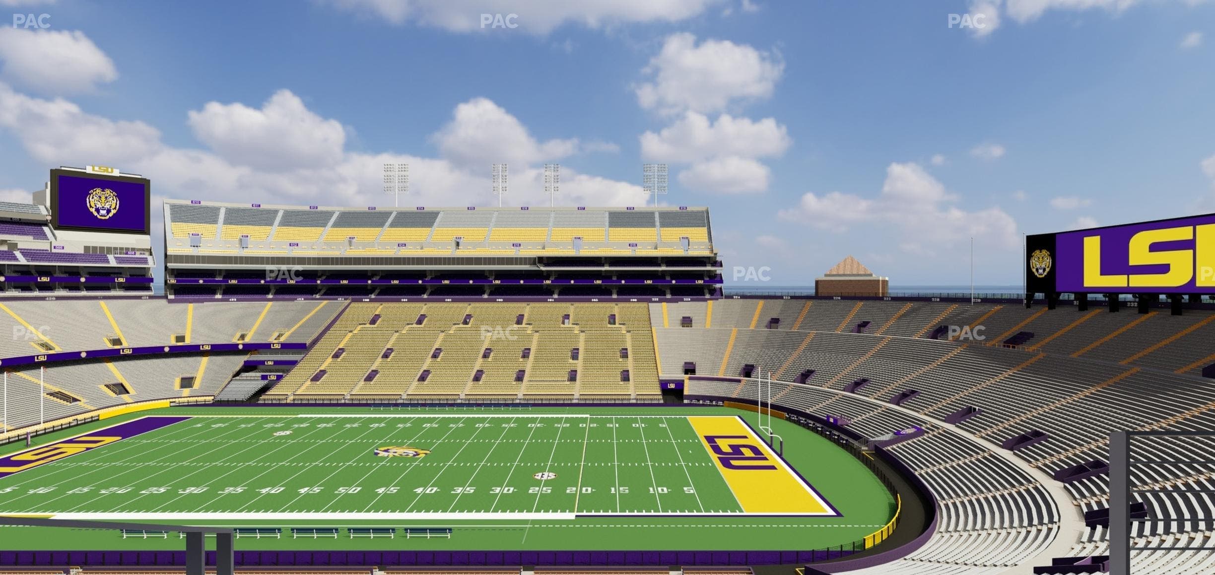 Tiger Stadium - Section Suite 107 Seat View