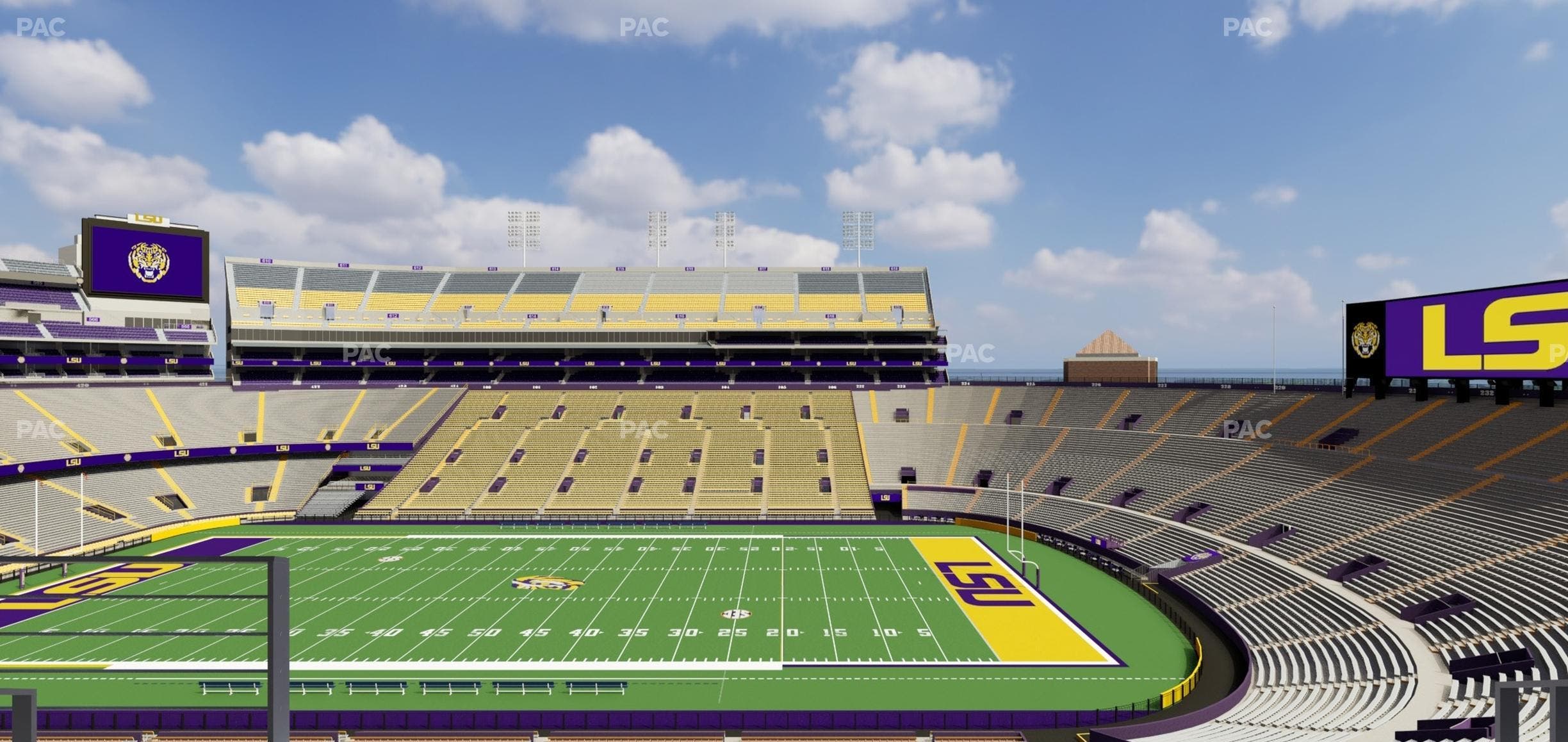 Tiger Stadium - Section Suite 108 Seat View