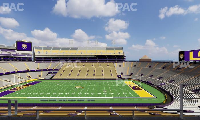 Tiger Stadium - Section Suite 110 Seat View