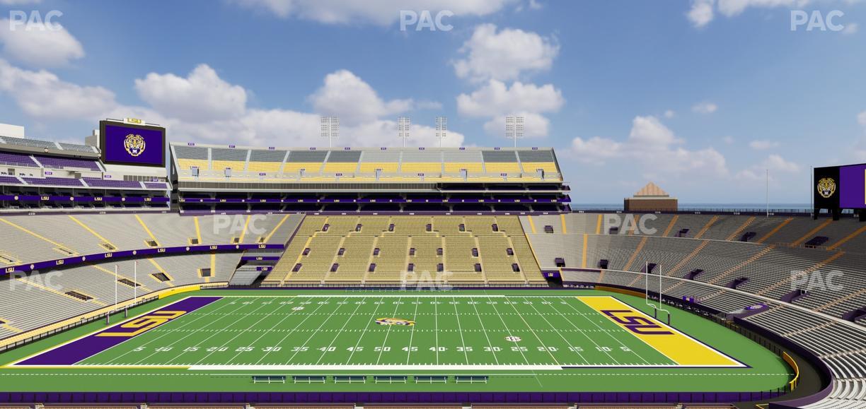 Tiger Stadium - Section Suite 112 Seat View