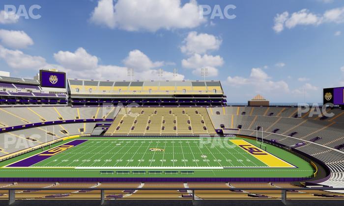 Tiger Stadium - Section Suite 112 Seat View