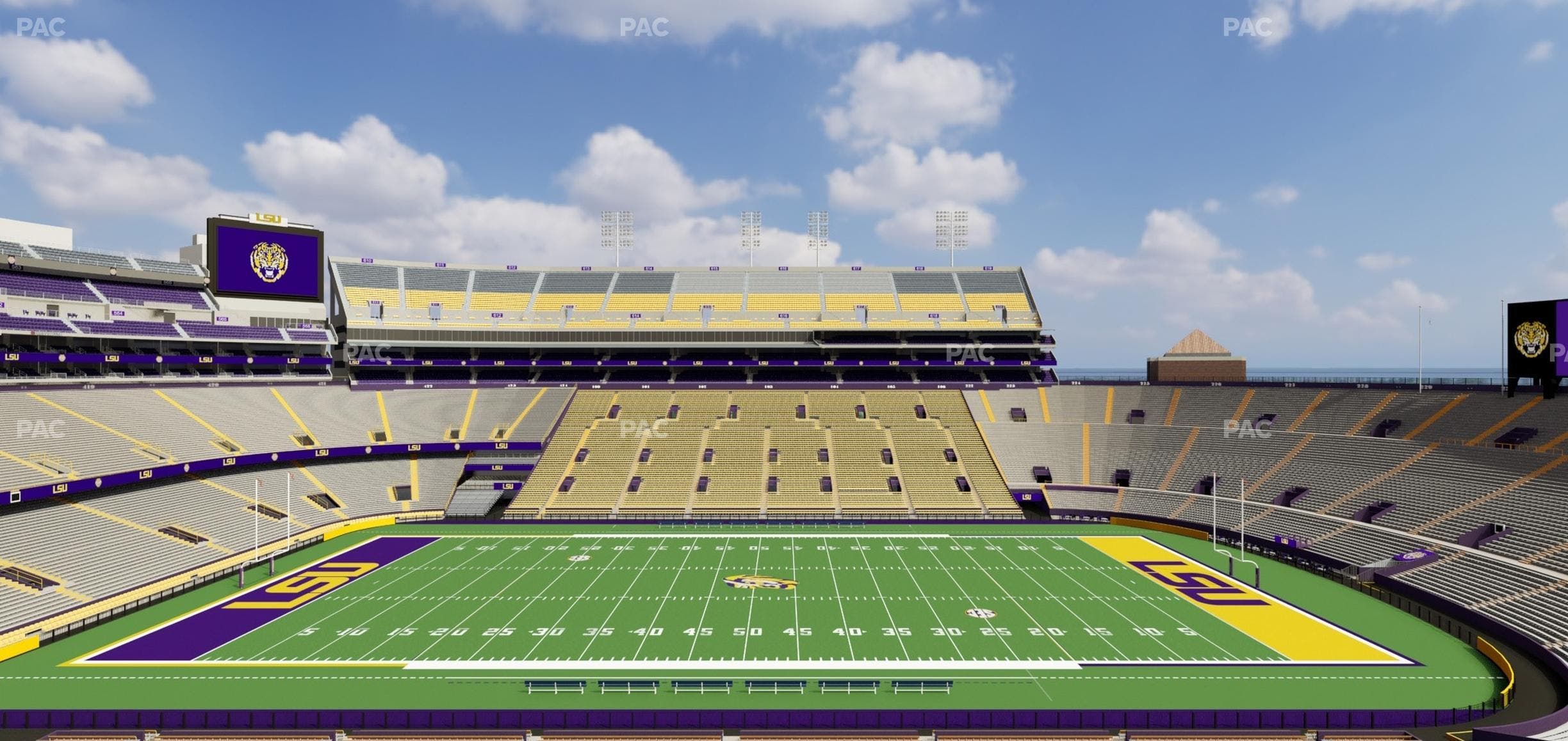 Tiger Stadium - Section Suite 113 Seat View
