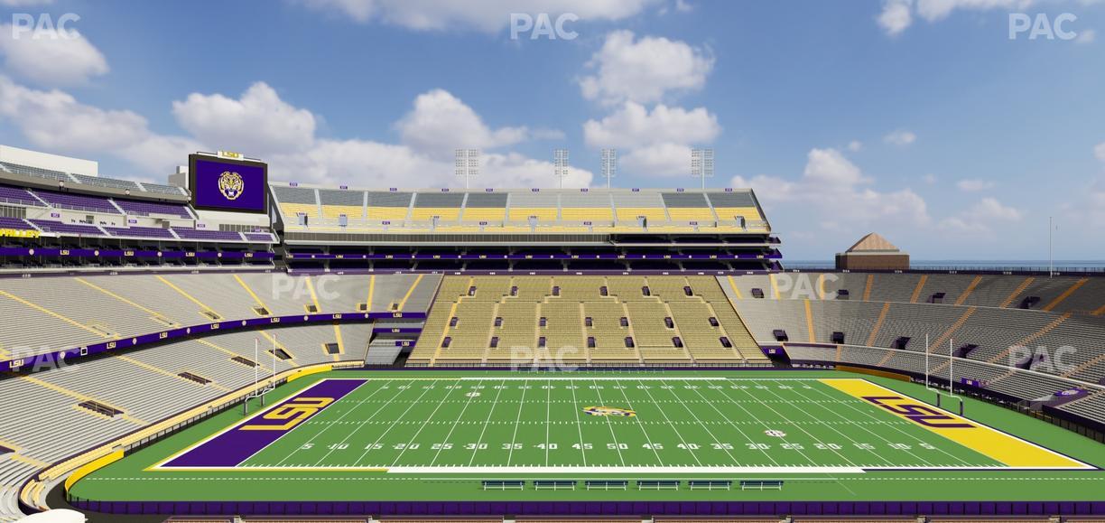 Tiger Stadium - Section Suite 115 Seat View