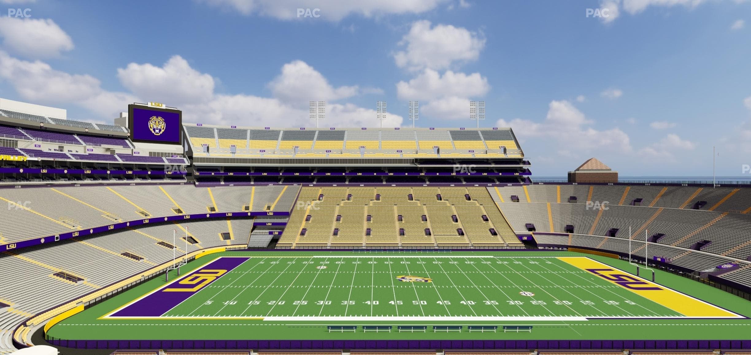Tiger Stadium - Section Suite 115 Seat View