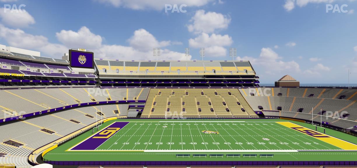 Tiger Stadium - Section Suite 116 Seat View