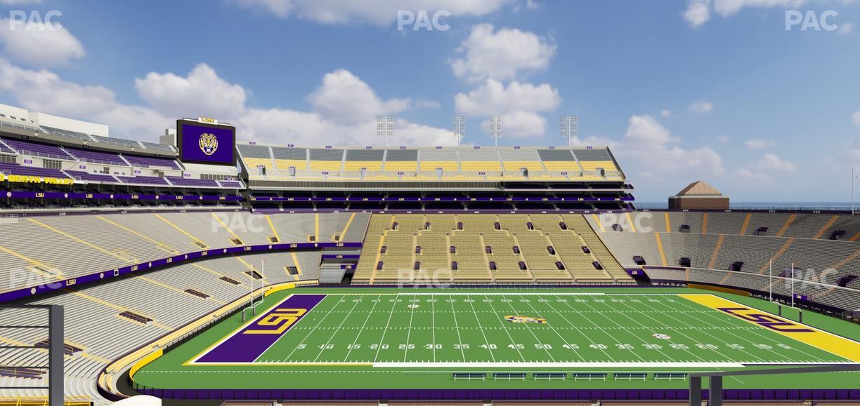 Tiger Stadium - Section Suite 117 Seat View