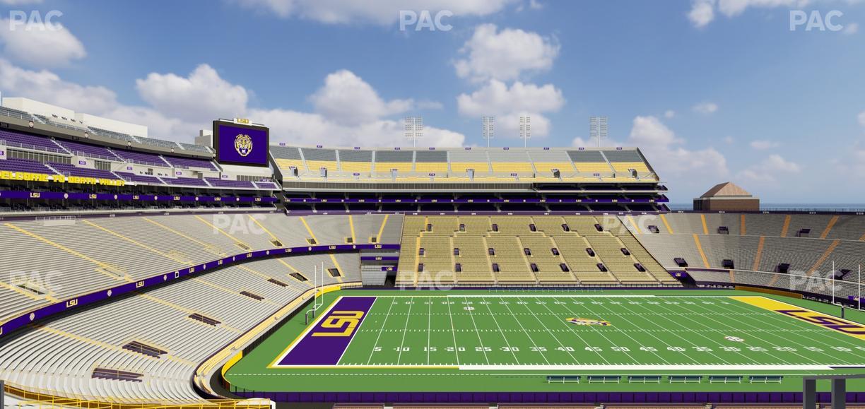 Tiger Stadium - Section Suite 120 Seat View