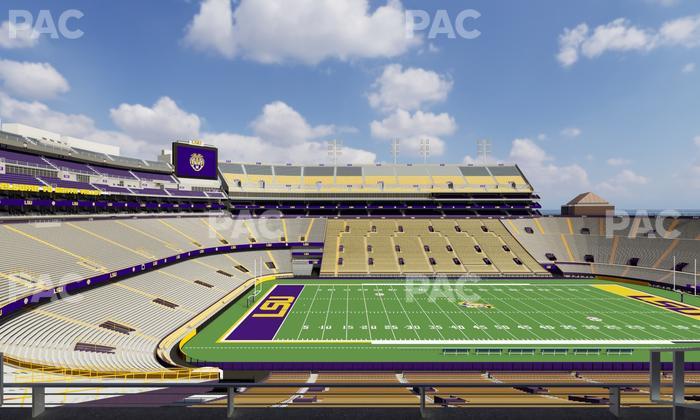 Tiger Stadium - Section Suite 120 Seat View