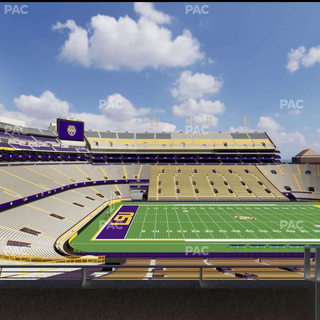 Tiger Stadium - Section Suite 121 Seat View