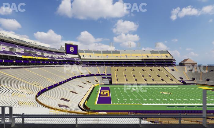 Tiger Stadium - Section Suite 124 Seat View