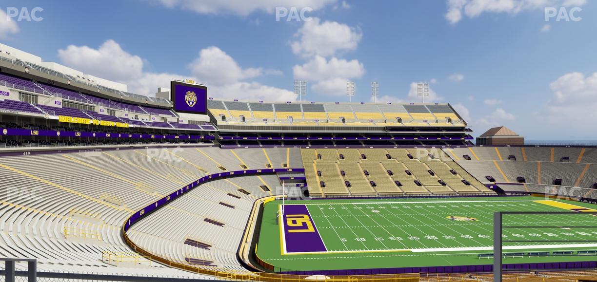 Tiger Stadium - Section Suite 126 Seat View