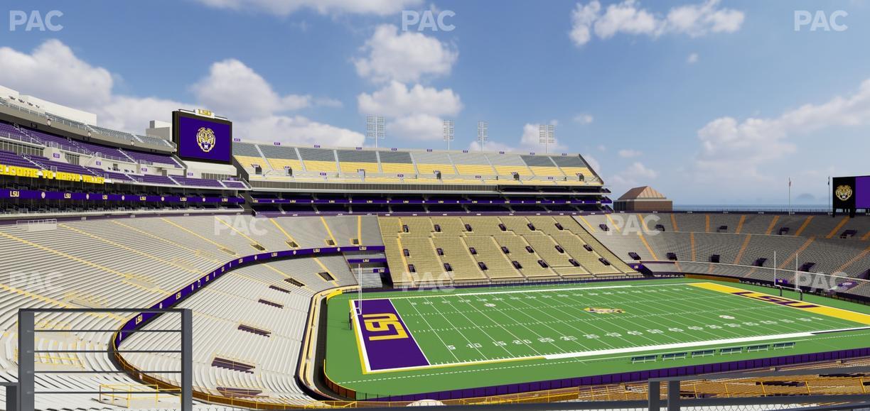 Tiger Stadium - Section Suite 127 Seat View