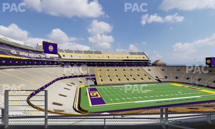 Tiger Stadium - Section Suite 127 Seat View